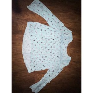 Cottagecore/Fairycore Floral Blouse!